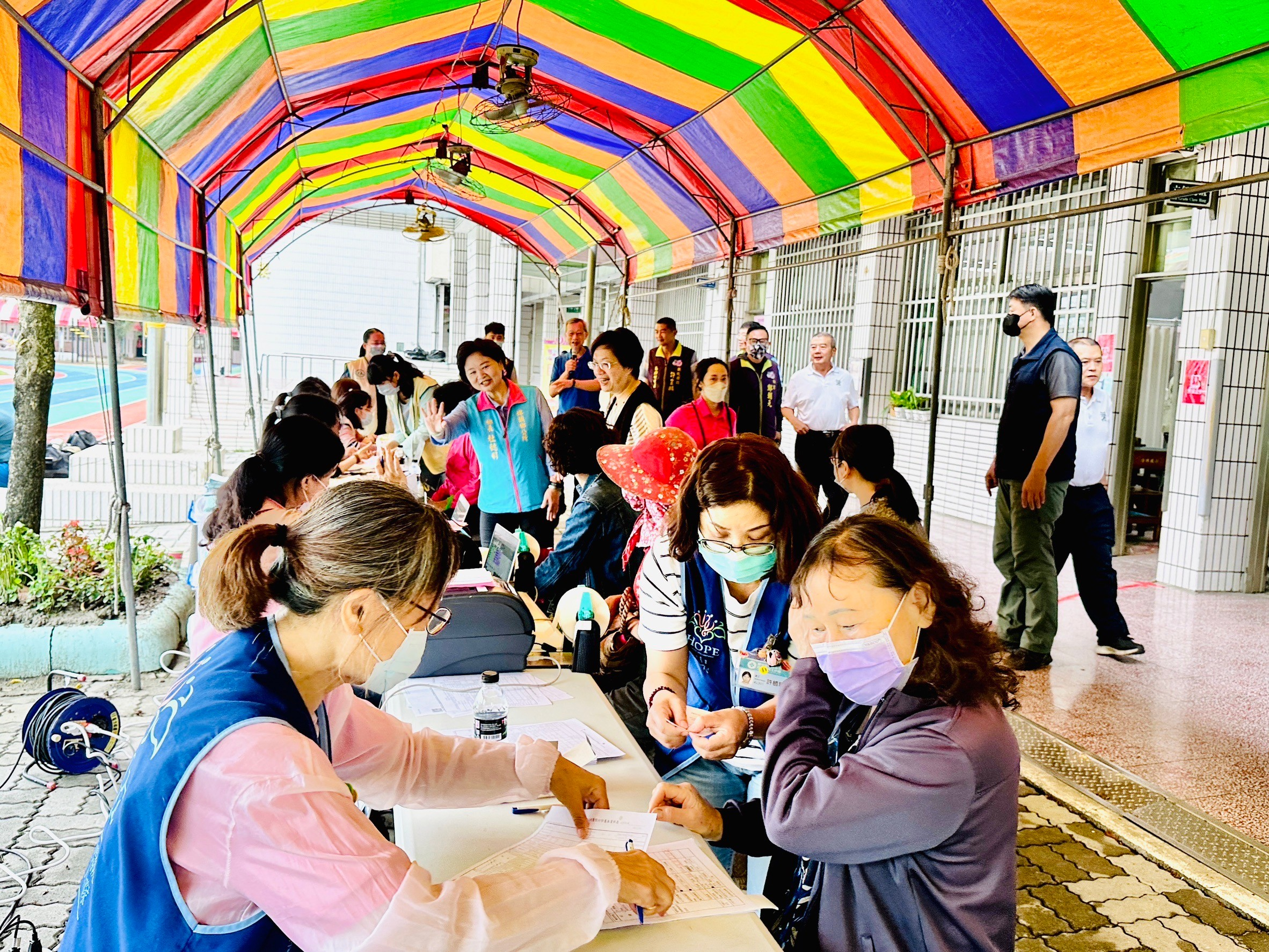 113年4月27日埤頭衛生所健檢活動照片1
