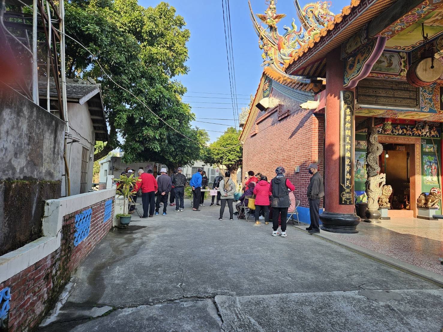 114年1月21日崙腳村協助篩檢照片2
