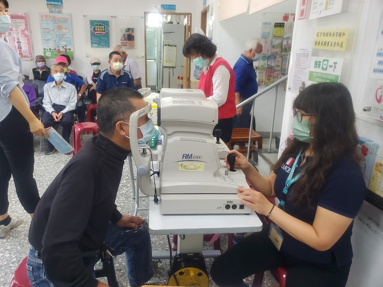 眼睛閃光量測