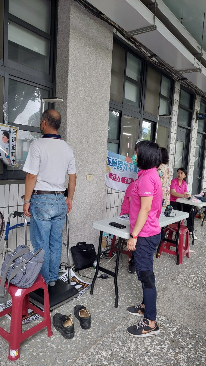 112年6月4日埤頭鄉萬人健檢第一階段活動照片4
