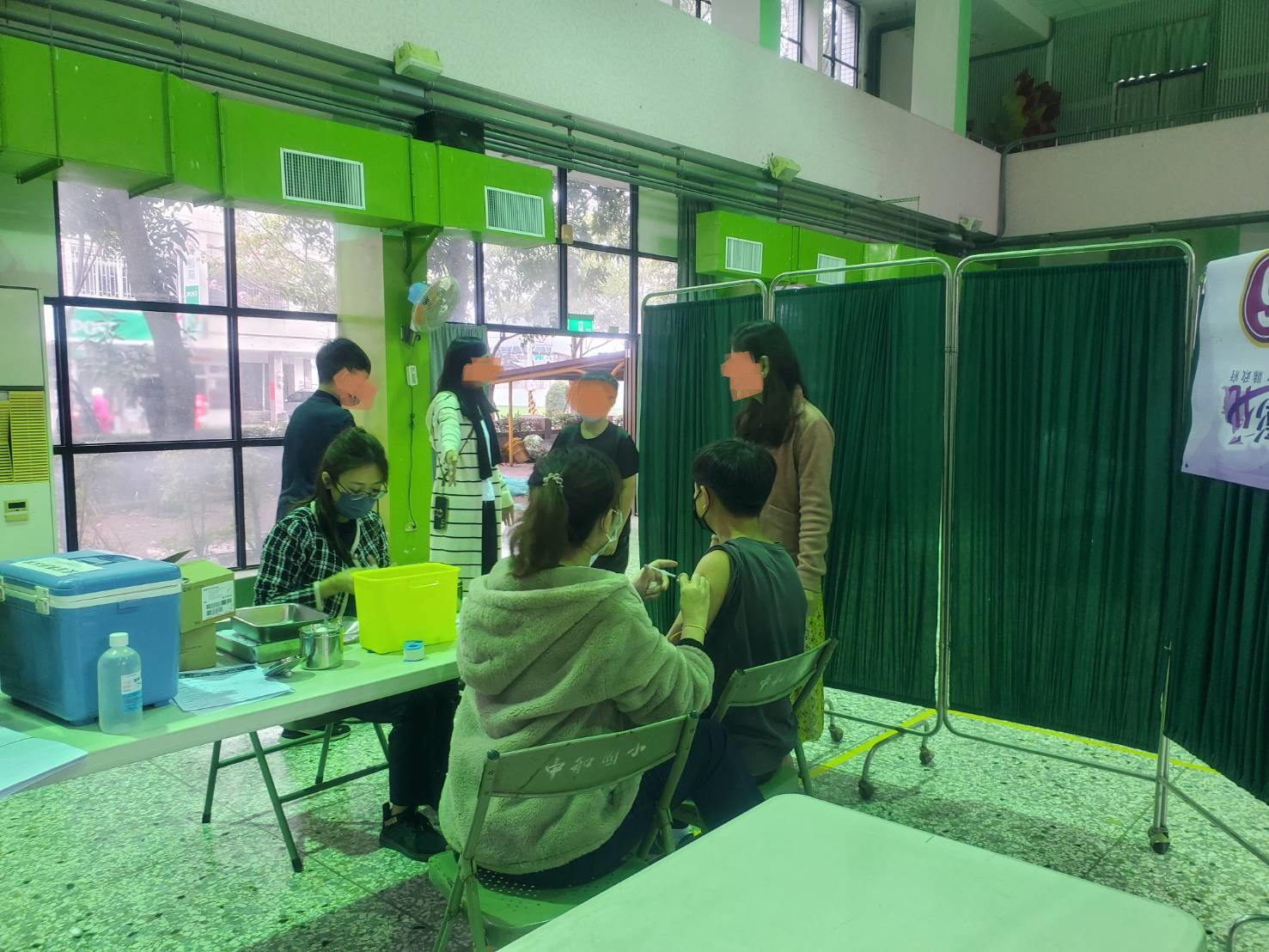 113年3月18日至中和國小施打疫苗-2