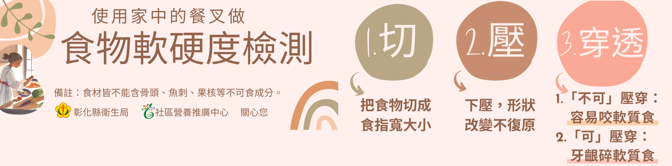 軟化食物有五招，長者備餐難不倒